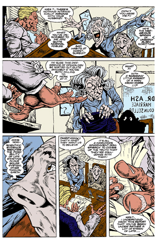 I Married A Creature From Outer Space Comic Book Interior Page